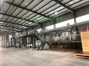 Panorama of 8.50t peanut oil refining workshop